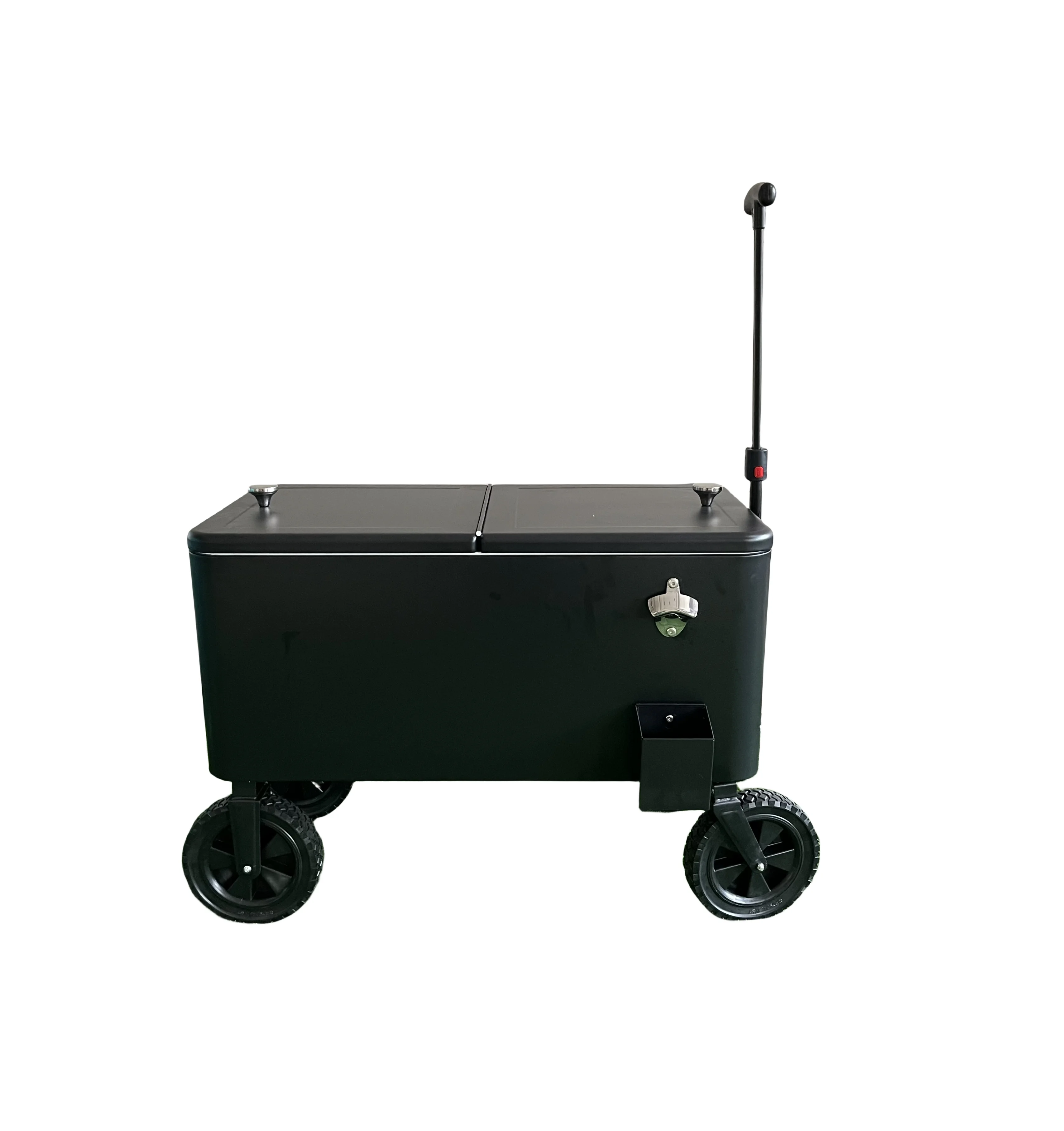 Cooler shops carrier with wheels