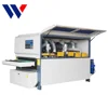 Automatic mdf plywood wood roller round nylon brush polishing machine with dust collector