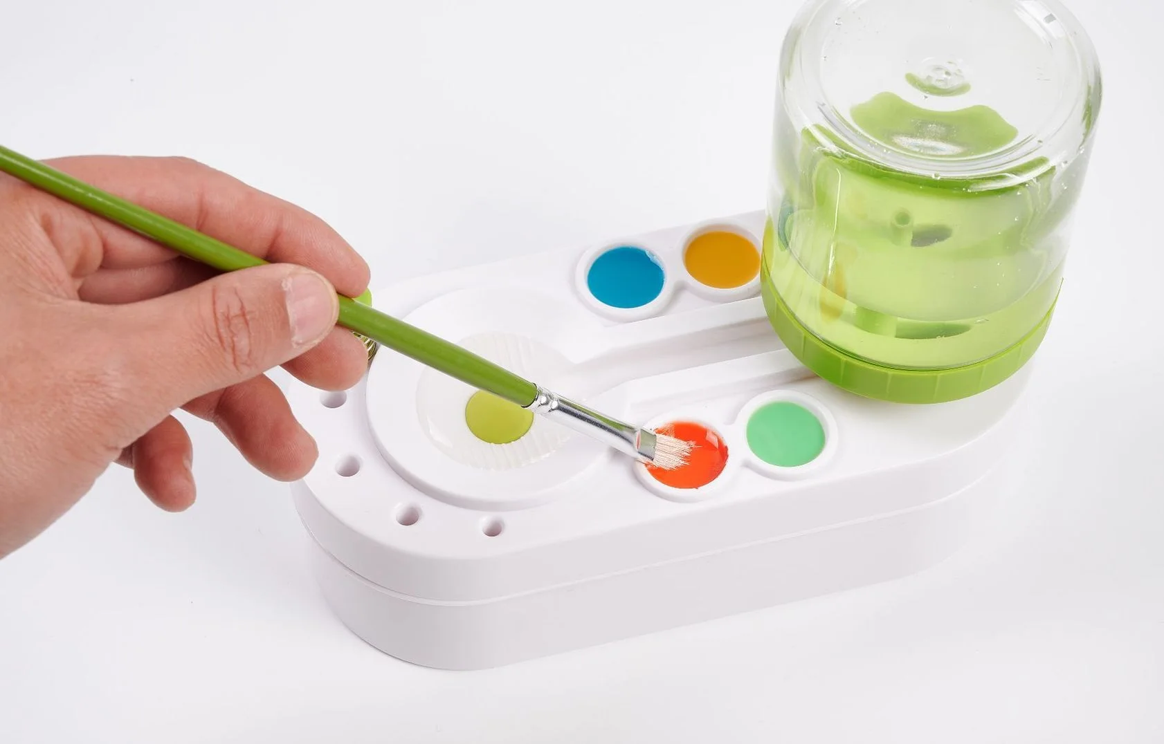 New Products Hair Paint Brush Cleaner Tools,Update Holes Paint Brush