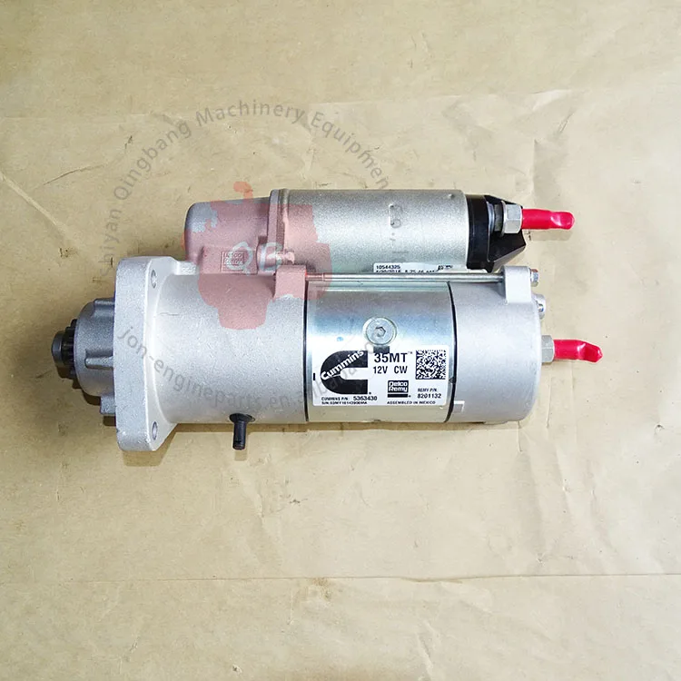 อะไหล่เครื่องยนต์ดีเซล ISF2.8/ISB6.7/QSB สตาร์ทเตอร์ 5363430 มอเตอร์ ...