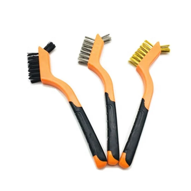 Tools Hardware Small Nylon Wire Brush Rust Removal Steel Wire Cleaning