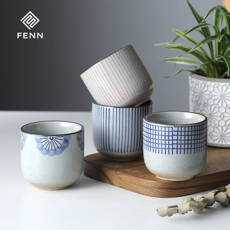 product fenn new fashion japanese style round shape 200ml handmade tea cups manufacturers vintage coffee cup ceramic wholesale for gift-59