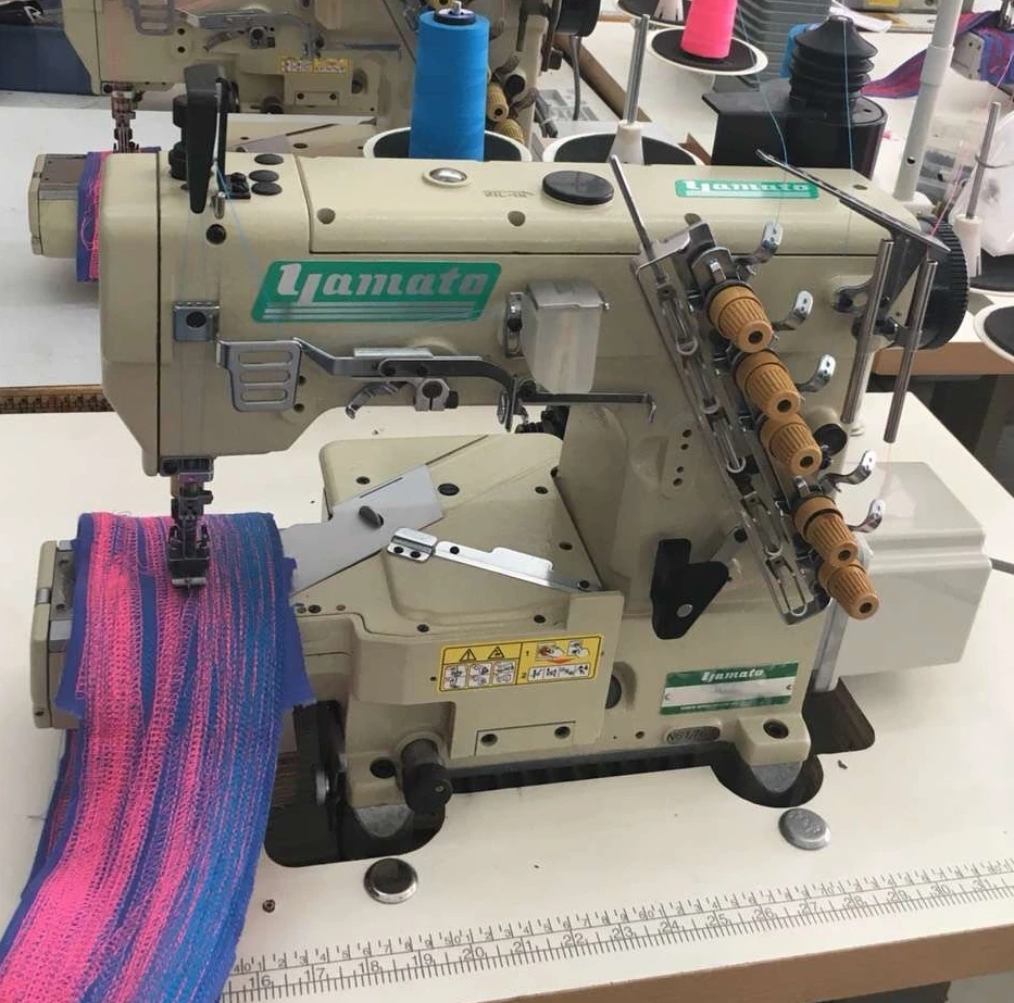 Japan's Yamato Sewing Machine Vc2700 Interlock Sewing Machine Is