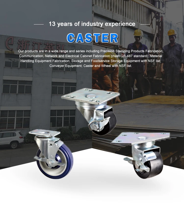 Heavy Duty Grease Resistance 3inch Polyurethane Expanding Stem Pu