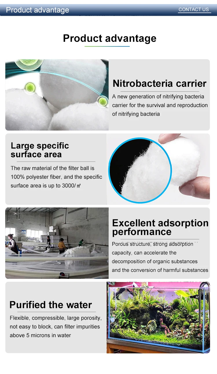 Manufacturers Aquarium Filter Bio Media Balls Aquaculture