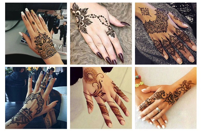 beauty sticker henna tattoo stencils wholesale