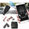 DC12V/24V New Universal Car Auto Remote Central Kit Door Lock Locking Vehicle Keyless Entry System for smart phone APP