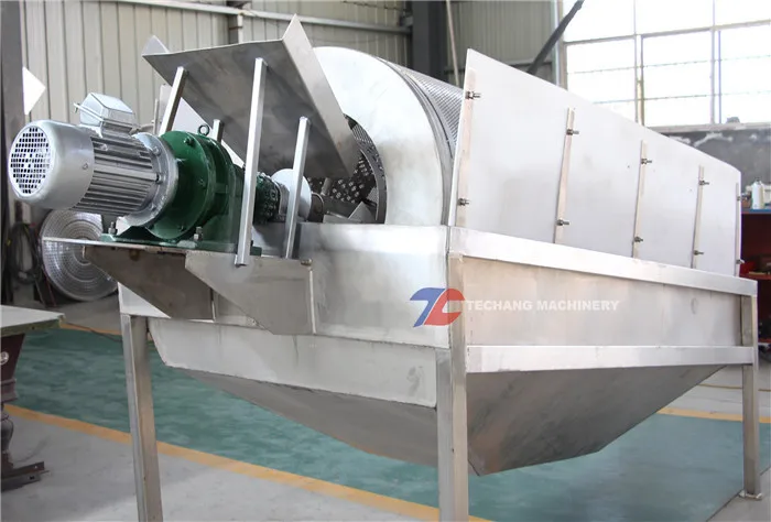 Rotary compost sieve drum screen trommel vibrating sieve