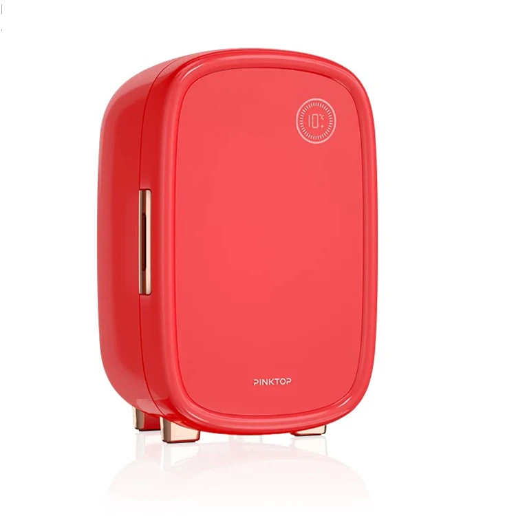 
12L portable cosmetic beauty pink refrigerator makeup mini car fridge for skin care 