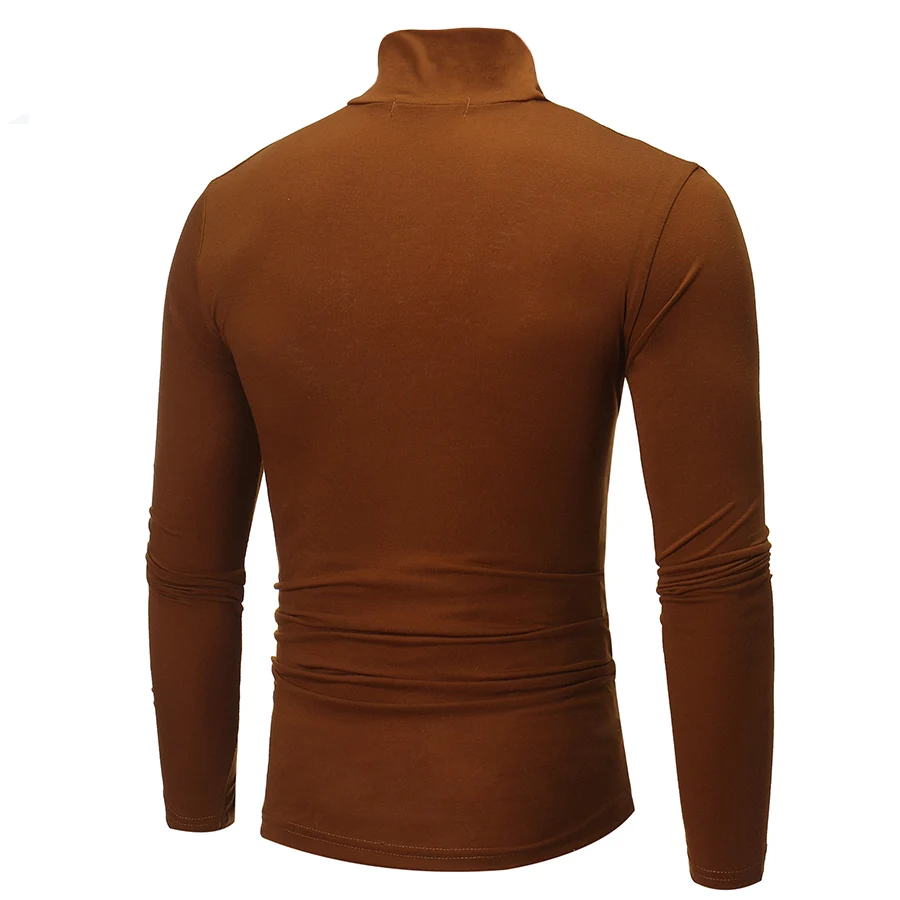 Men Long Sleeve Cotton Comfortable Several Colors Available Undershirt ...
