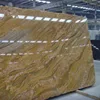 Polishing rustic imperial gold granite slab for countertops table top 2/3cm thick