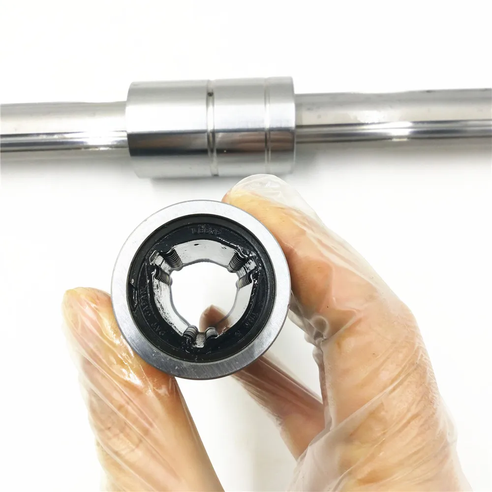 Ball Screw Ball Spline Lbs100 Lbs100uu Spline Shafts And Spline Nuts