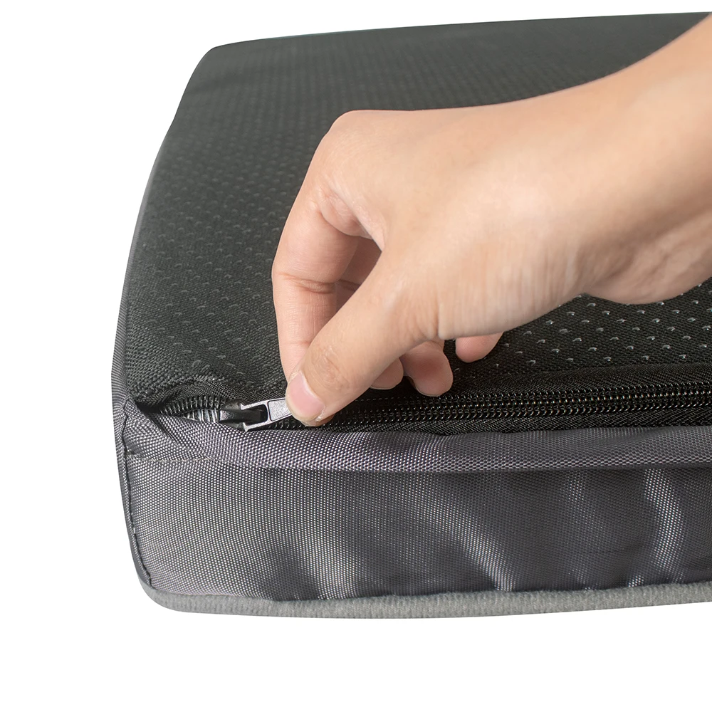 Large Dog Box Bed With Egg Foam & Soft Short Plush Waterproof Pet Bed