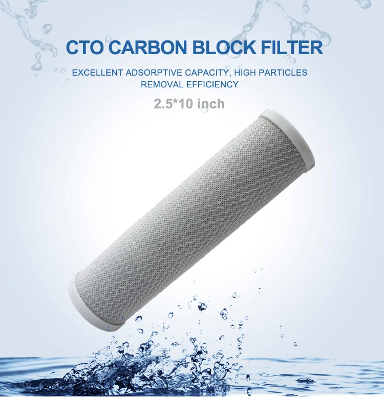10 Inch Cto Activate Carbon Block Filter Cartridge Buy 10 Inch