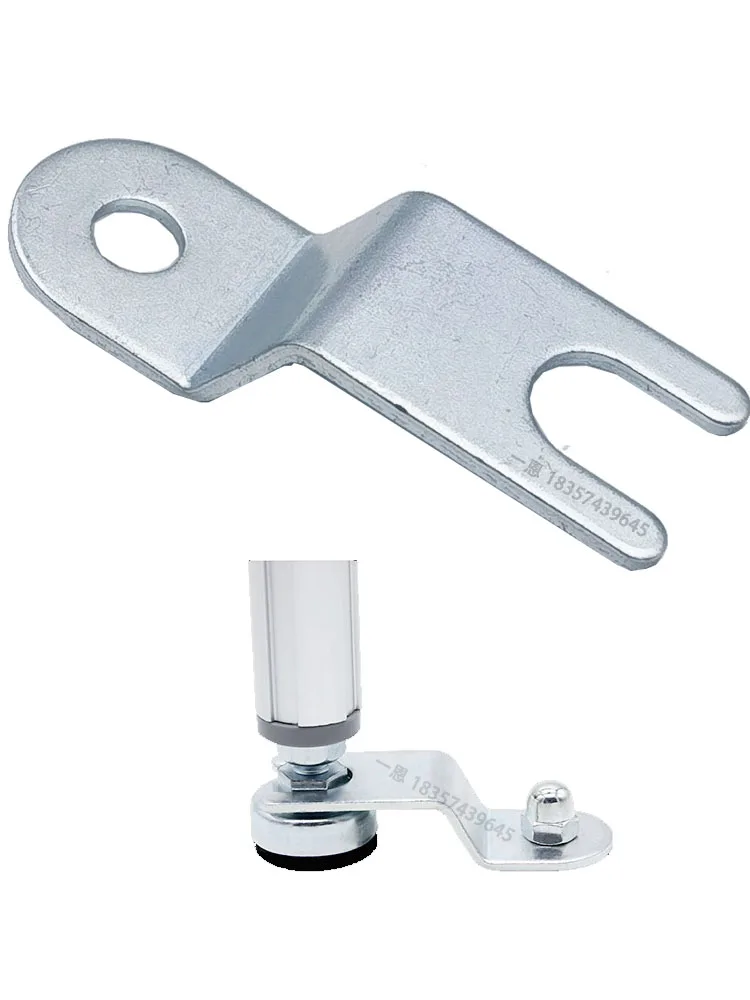 product foot cup fixing piece third generation aluminum alloy grade 1000 series lean pipe accessories profile connector wire rod joint-16