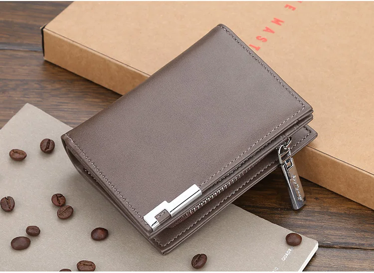 Wholesale BAELLERY Wallet Men Leather Genuine Cow Leather Man Wallets With  Coin Pocket Man Purse leather Money Bag Male Wallets Wholesale From  m.