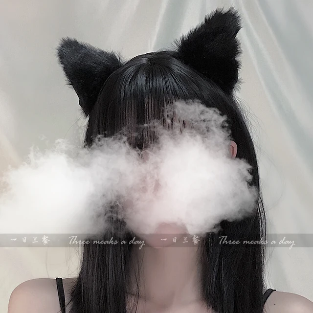 1 Pair Cute Costume Cosplay Orecchiette Ear Cat Ears Hair Clip For Party Decor