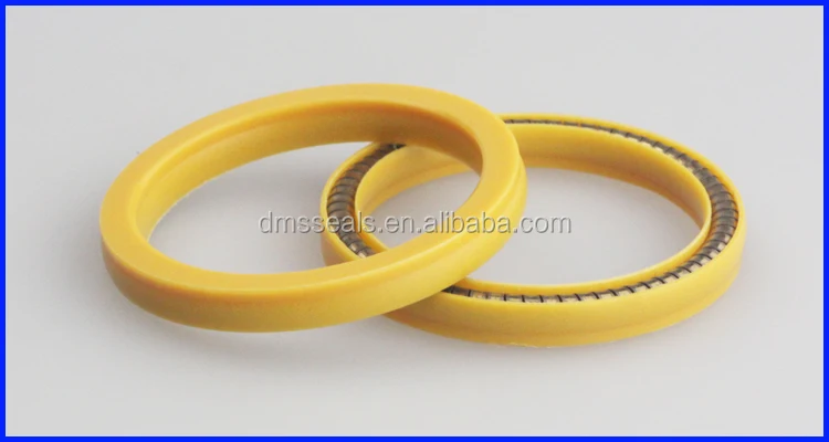 High Performance Polymers UPE Seals with Stainless Steel Springs Used on Oil and Gas Industry