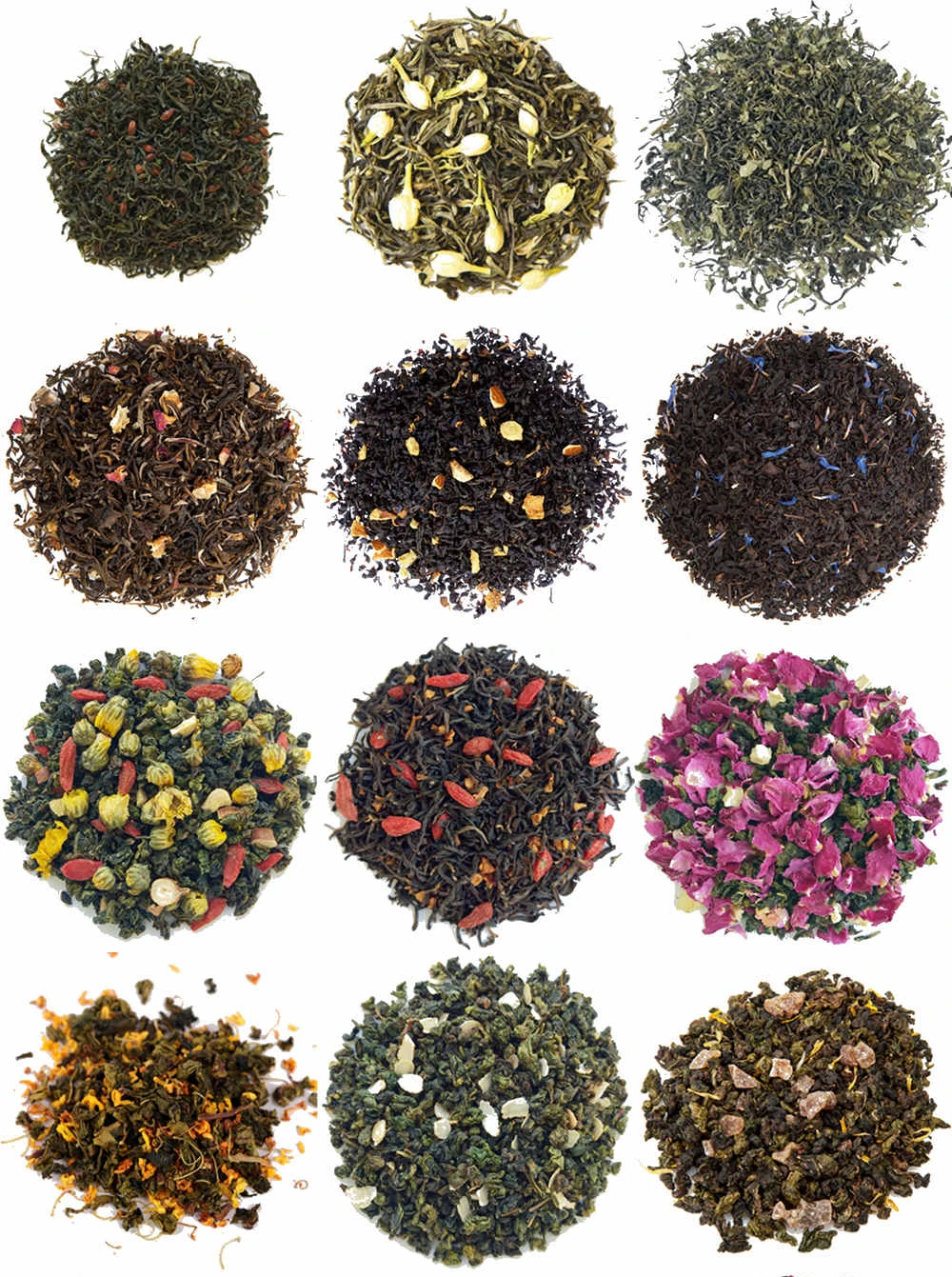 In Stock Dried Fruit Tea Blends Custom Logo Loose Leaf Flavored Tea
