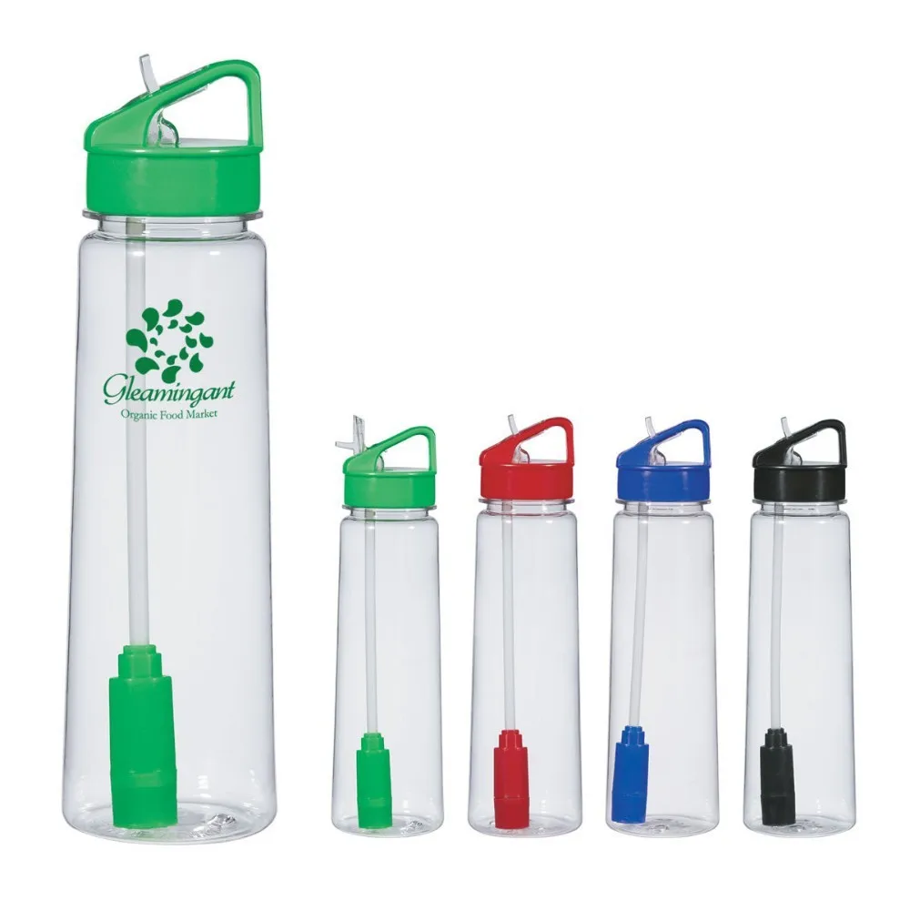 18oz Personalized Water Bottles With Carbon Filter,550ml Bobble Plastic ...