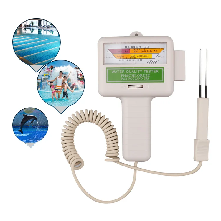 UK JF-XUAN Water Quality Tester Water Quality Tester,Mini On-Line PH Temperature Monitor Water Quality Tester for Swimming Pool Aquaculture