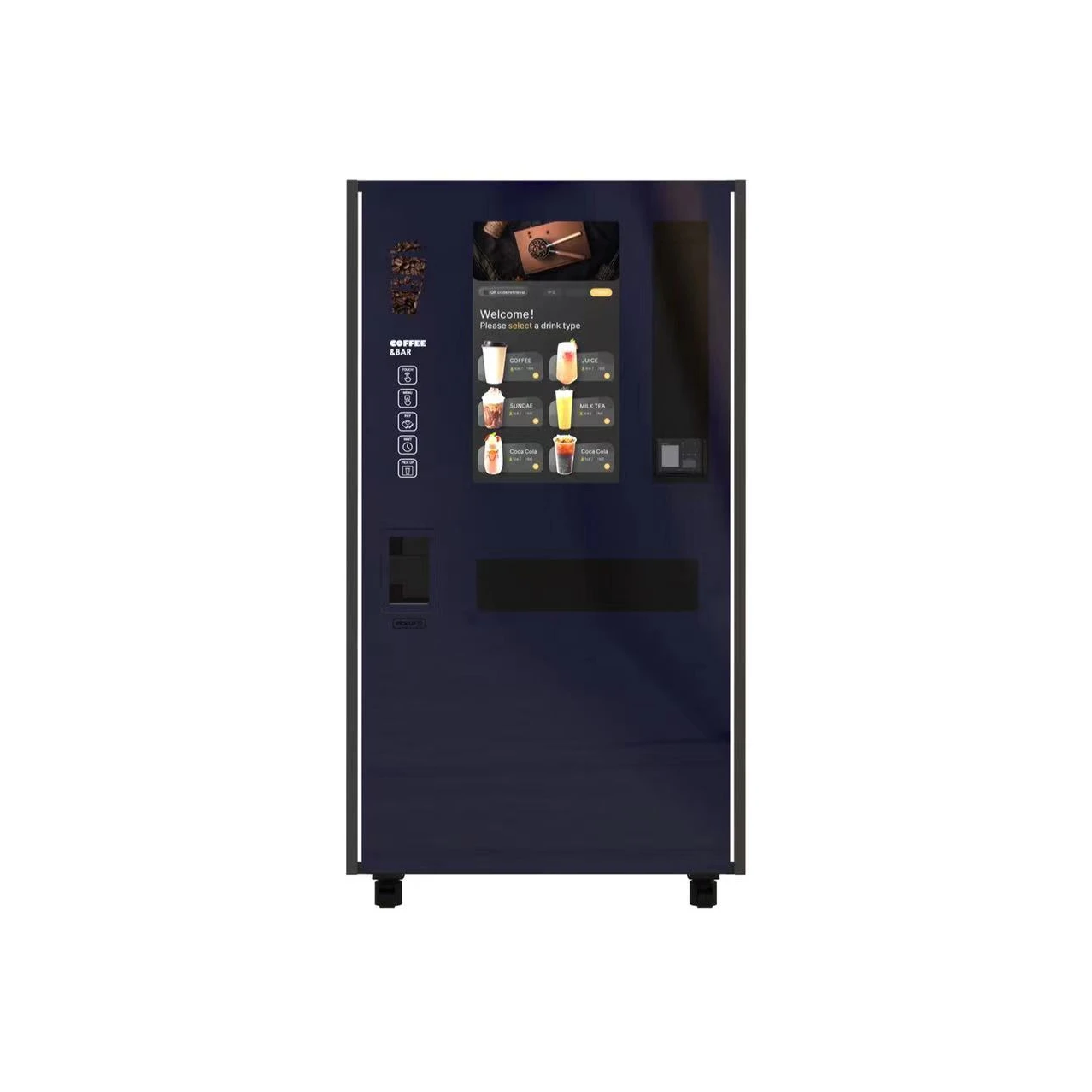 Loyalsuns Expresso Coffee Juice Sparkling Water Vending Machine Maquina