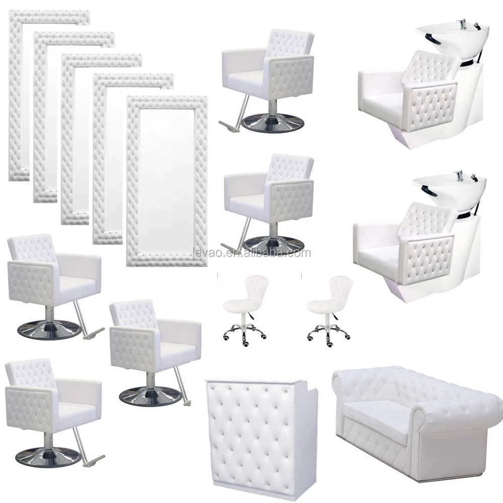 Salon Black Hairdressing Chair Hair Salon Furniture Set Buy