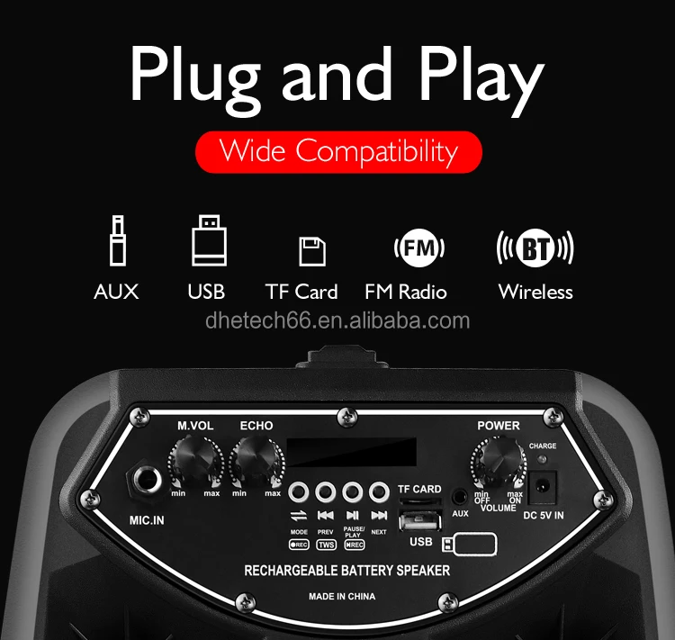 Hot Selling Karaoke Speaker With Low Price - ANKUX.COM
