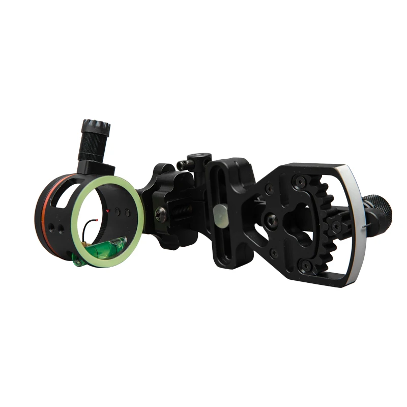 Ouliangjia Stock High Quality Full Aluminum High Precision Archery Adjustable Compound Bow Sight