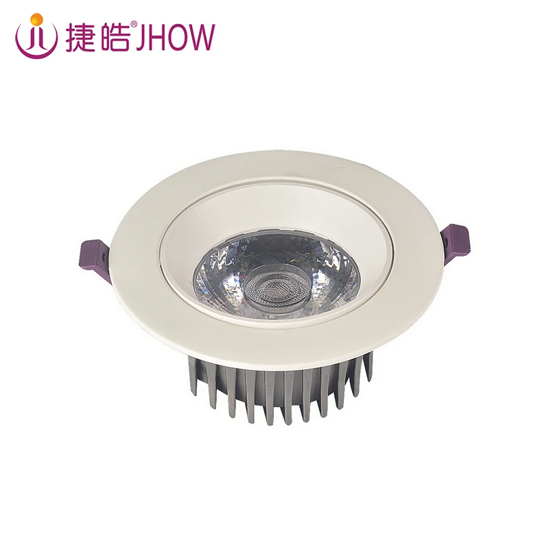 Cheap Classic Commercial COB LED Downlight Recessed Round Frame LED Down Light