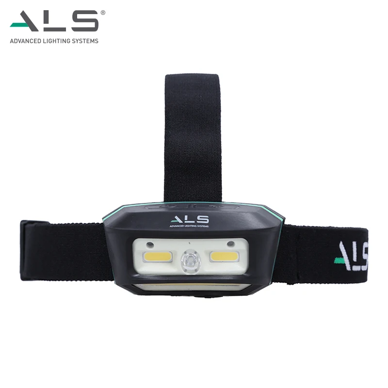 ALS Rechargeable Light Three modes led headlamp Outdoor Motion sensor light Hunt Headlight