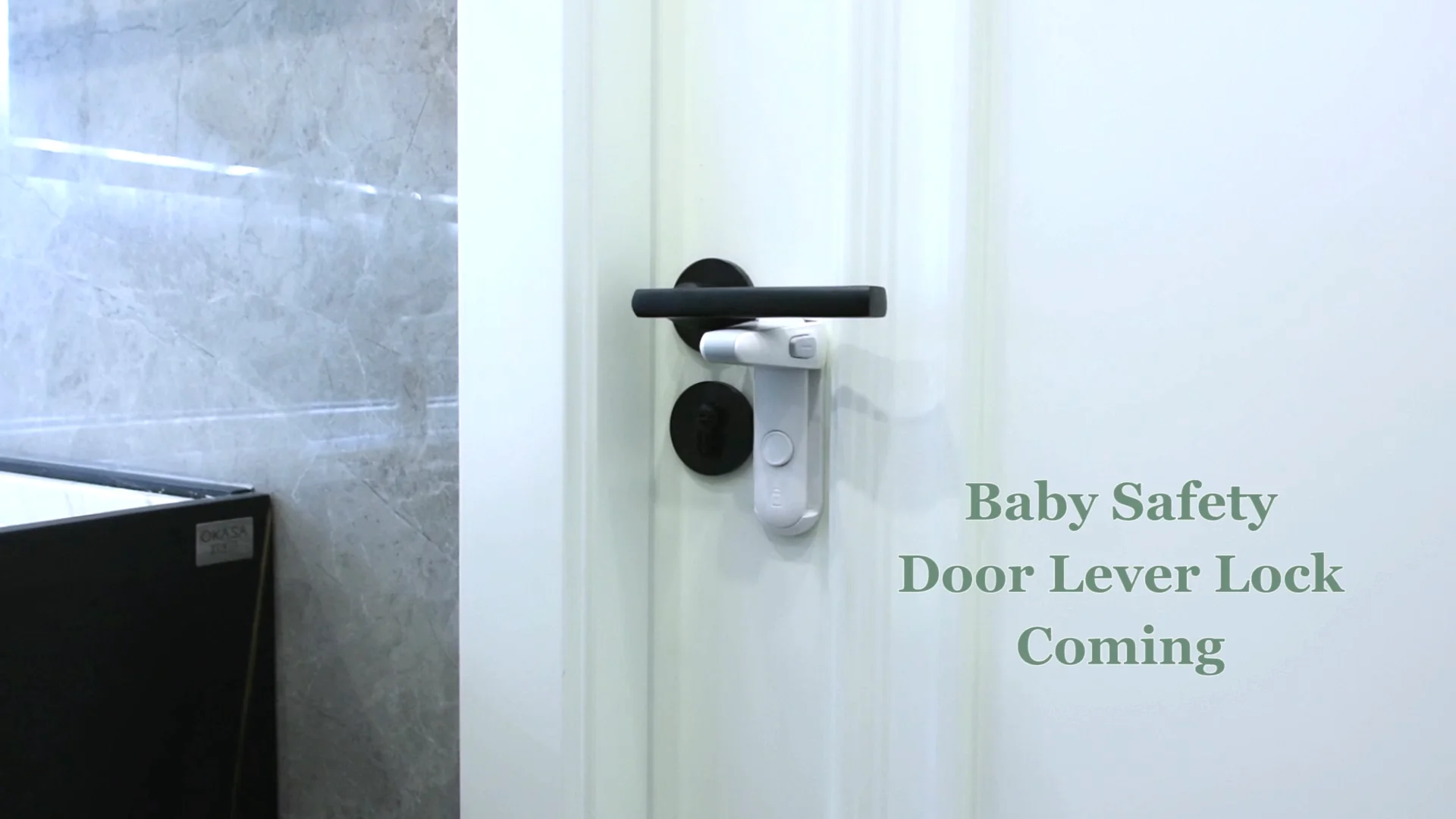 デイリーユースチャイルドプルーフドアレバーロックベビーセーフティドアハンドルレバーロック Buy ベビー安全ドアロック,チャイルドプルーフ