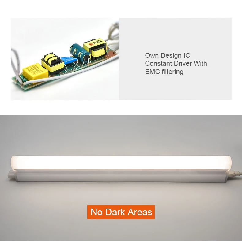 Seamless Connectors LED Tube Lamp