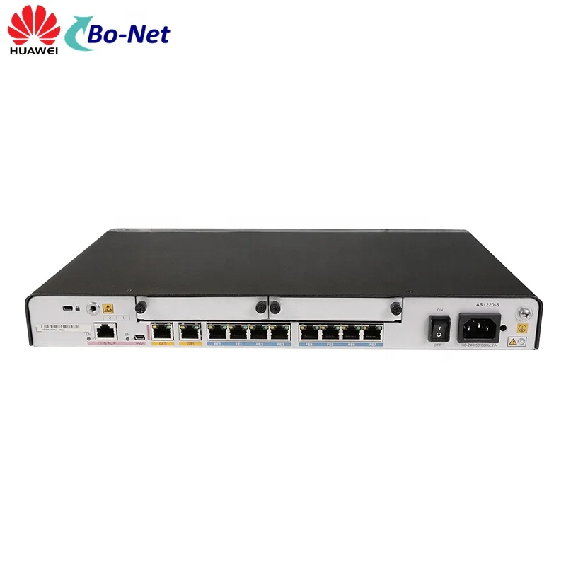 Original HUAWEI AR1220-S Quidway 2 Port GE WAN + 8 FE LAN VPN Enterprise Router