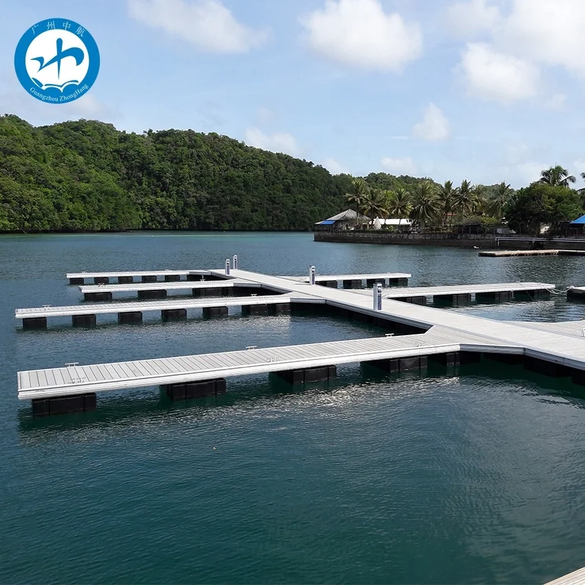 Concrete Floating Dock With Steel 4m Floating Dock System Aluminum