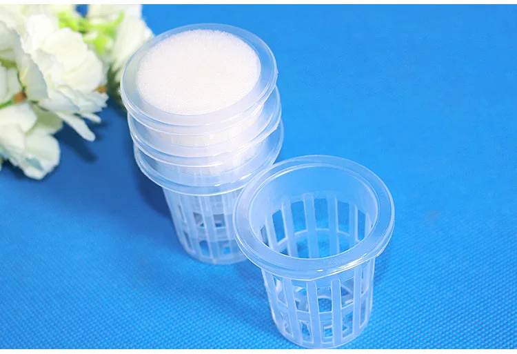 product high rigidity plastic hydroponic root control planting basket with pipe box for soilless cultivation farm use model basket 40-8