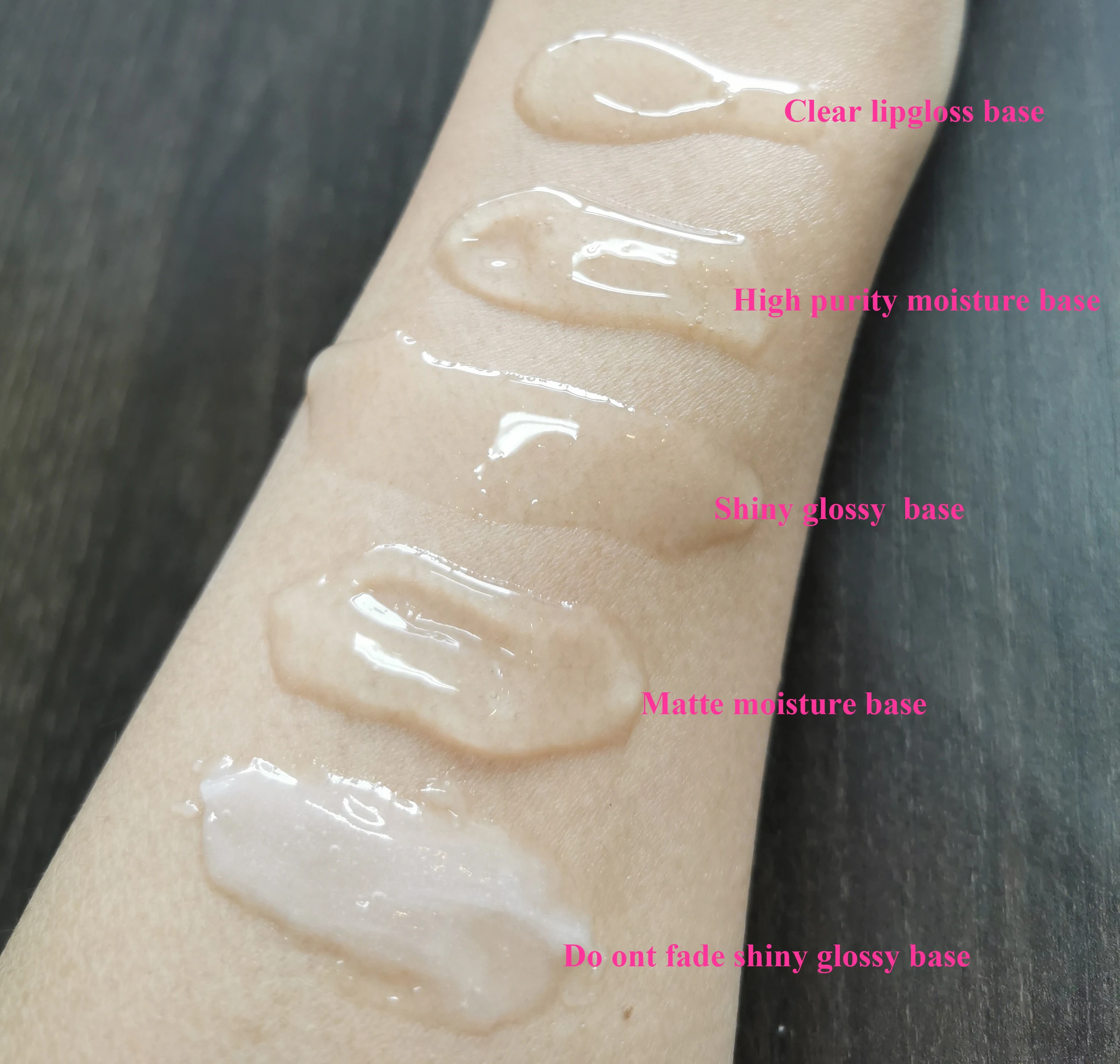 Lip Gloss Base Vendor Custom Vegan Natural Materials Clear Versagel Lip