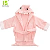 Custom Baby Robe Hoodies Sleepwear Girl Kids Cartoon Soft Children's Clothing shark Pajamas