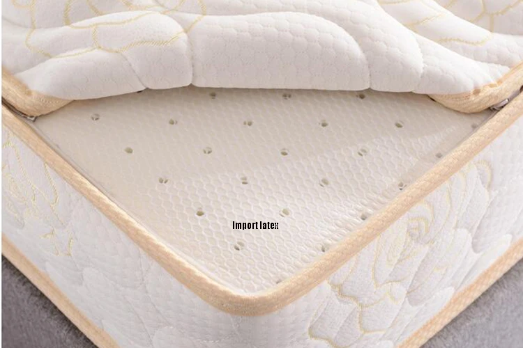 Soft and hard single and double custom natural latex mattress independent pocket spring mattress