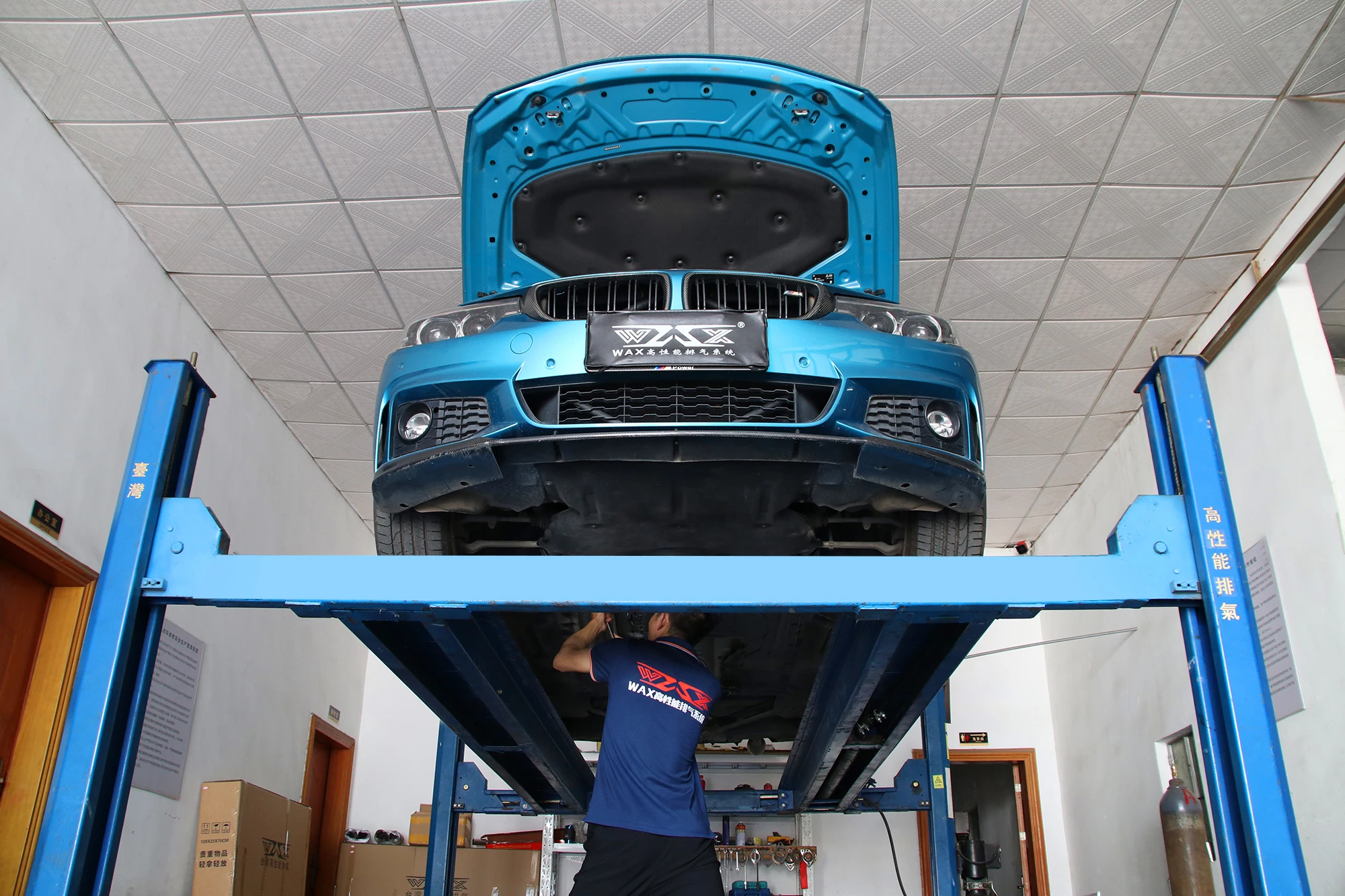 Catback exhaust For Aston Martin Rapide 2010-2018 Titanium Alloy High Performance Racing Exhaust Cat-back with Valvetronic