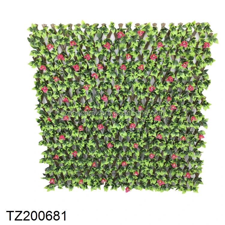 Valla De Plástico Para Exteriores,Enrejado De Privacidad Expandible De