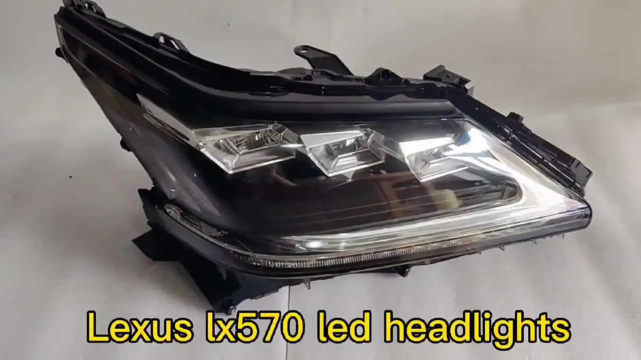 TUZHIHAO LEXUS LX570 LED Headlight Assembly Original USA Car Light