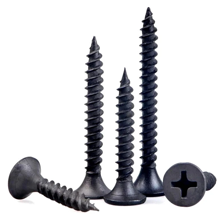 
Free Sample Black Phosphated Phillips Bugle Head Fine Coarse Thread Self Tapping Drywall Screw 