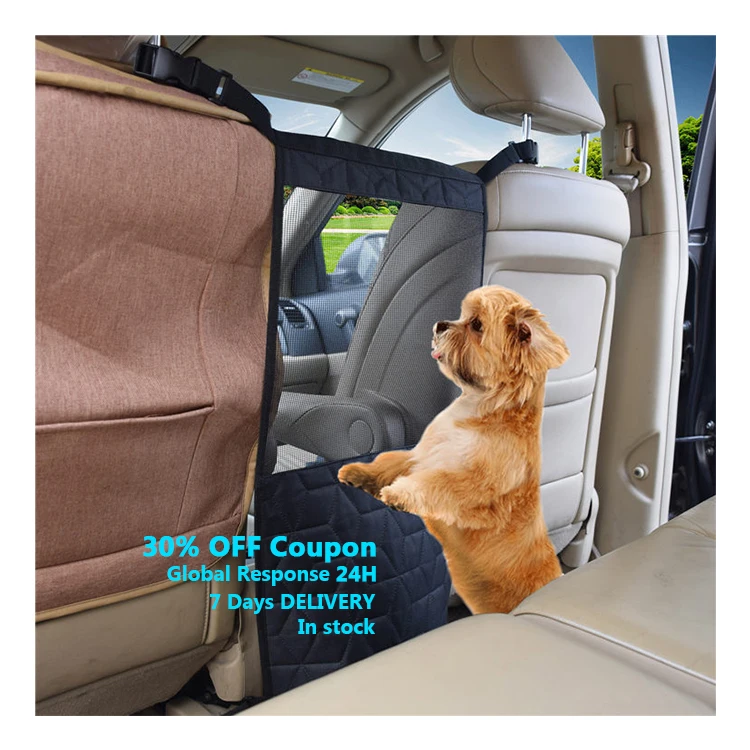 New Arrival Sublimation Custom Safety Durable Quilted Car Pet Barrier
