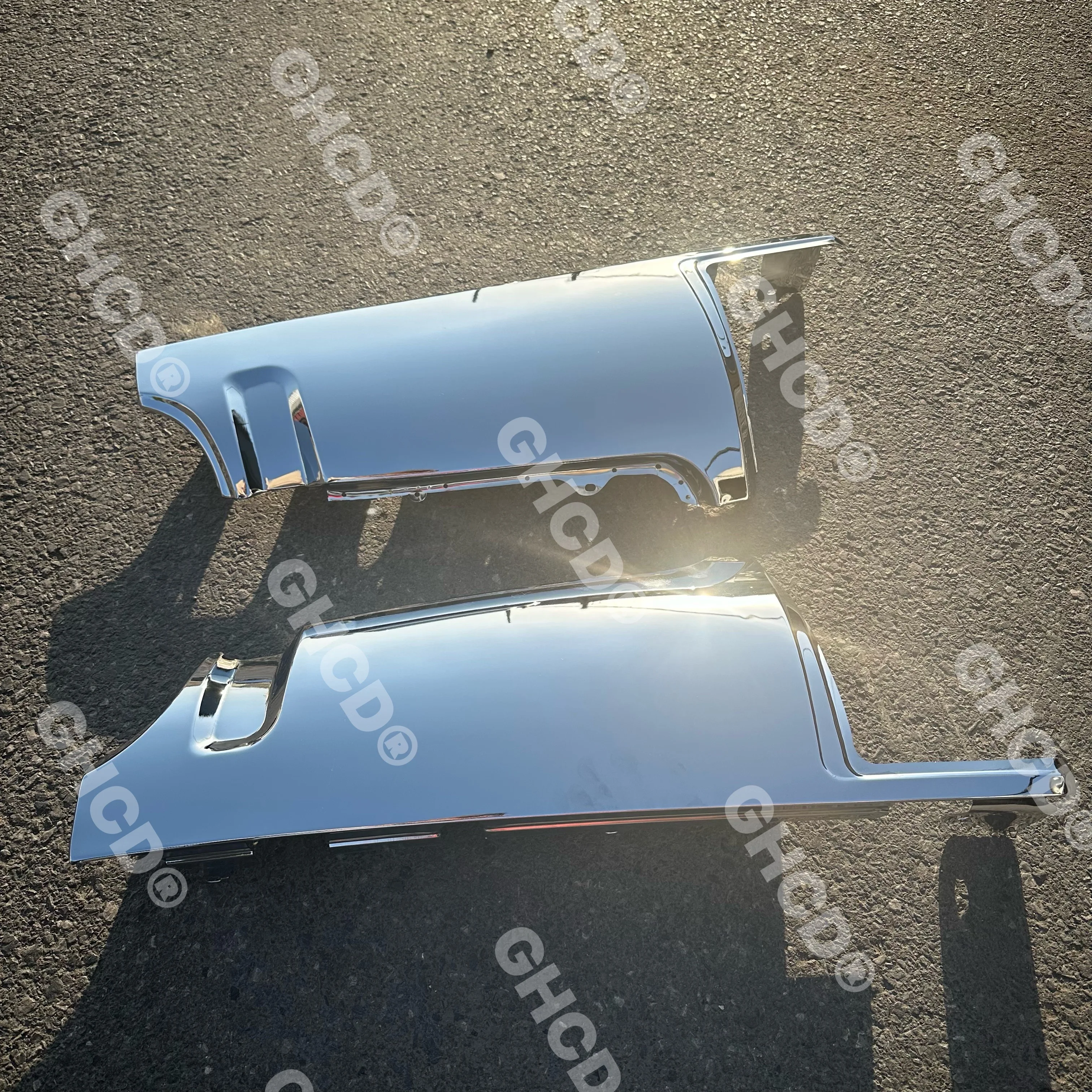GHCD HIGH QUALITY/FACTORY PRICE CHROME-PLATED CORNER PANEL for JAPANESE TRUCK HINO PROFIA ISUZU/MITSUBISHI/NISSAN supplier