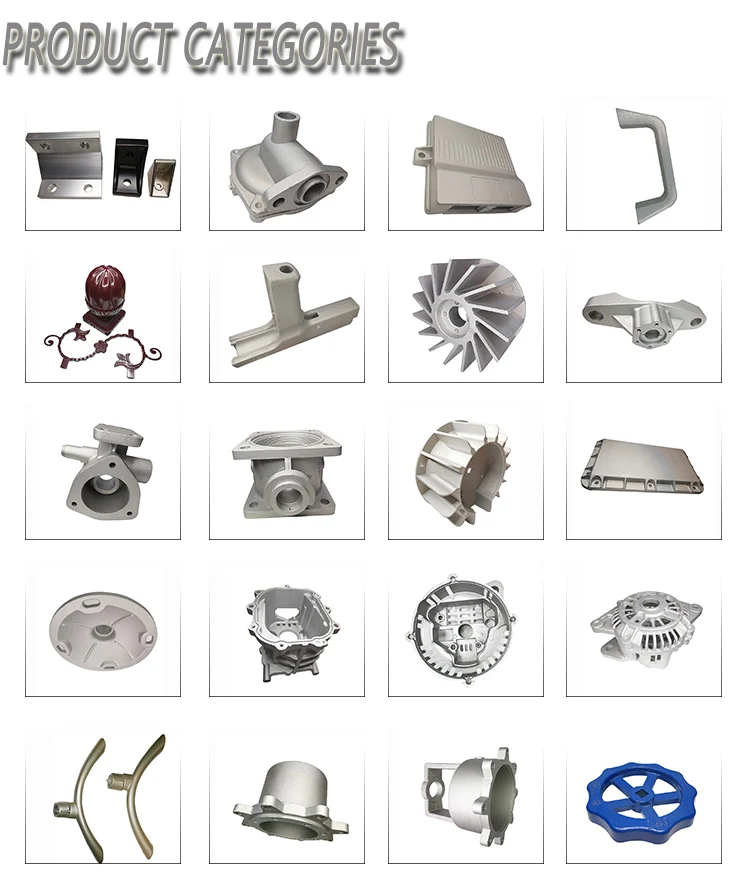 Customized housing aluminum die casting generator spare parts