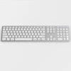 Oem arabic 2 colors computer abs qwerty layout 113 keys bluetooth keyboard for ipad 2 sony