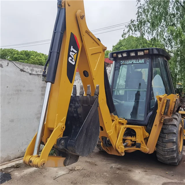 Used/second Hand Caterpillar420f Wheel Backhoe Loader 4x4 Used Cat 420f