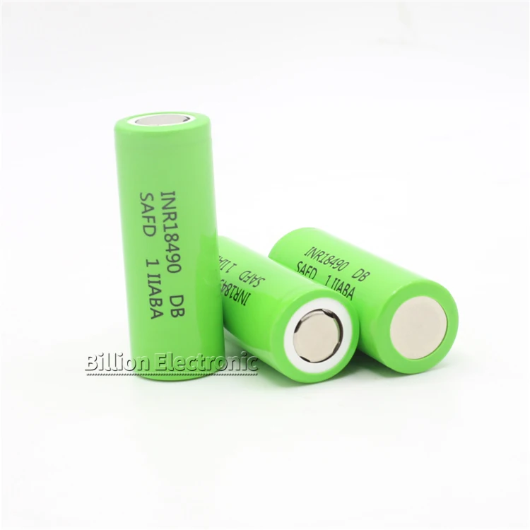 100% Asli INR 18490 3.7V 1500MAh Baterai Lithium Isi Ulang Silinder ...