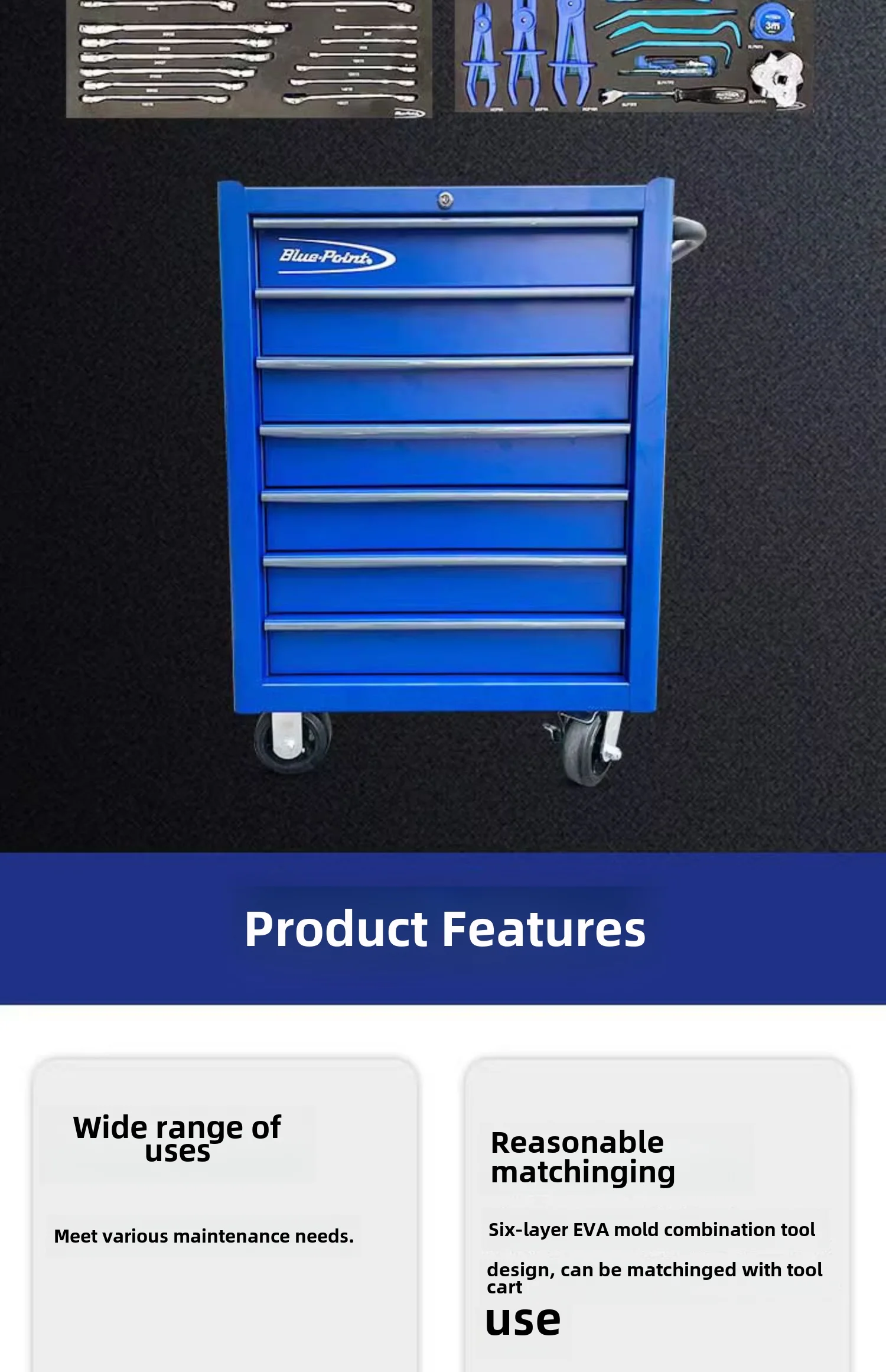 Blue- Point Tool 381-Piece Machine Tool Repair Combination Set ...